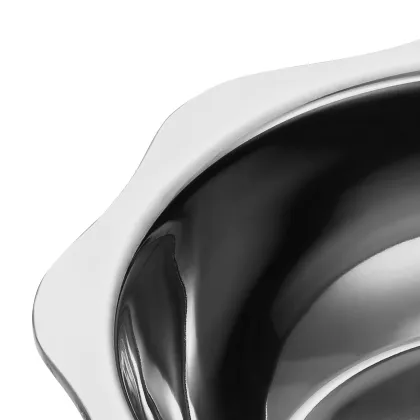 Thickened Stainless Steel Dual Flavor Hotpot Pot - Circular Sun Shaped Hotpot
