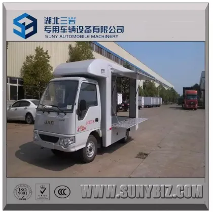 JAC 4x2 mini vending truck mobile shop truck Ice Cream Truck