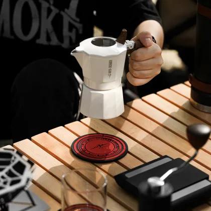 MHW-3BOMBER Mocha Pot Silicone Heat Insulation Pad
