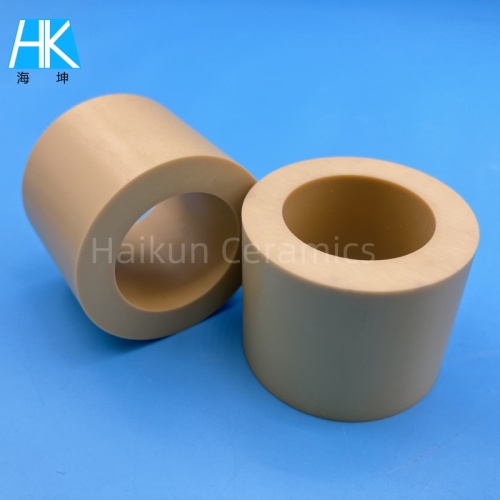 Zirconia Mg PSZ Ceramic Tube Pipe Sleeve Compoenents