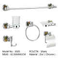 Cheap Price Wall Mounted Chrome Plated Brass Zinc Alloy Bathroom Accessory Sets