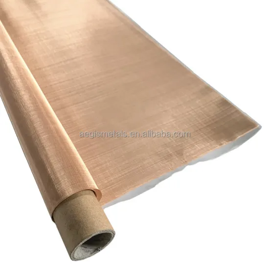 Fine RF EMF Shielding Copper Mesh Fabric for Faraday Cage