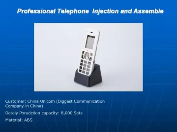 Household Electronic Plastic Injection Mold for Telephone Handset Part