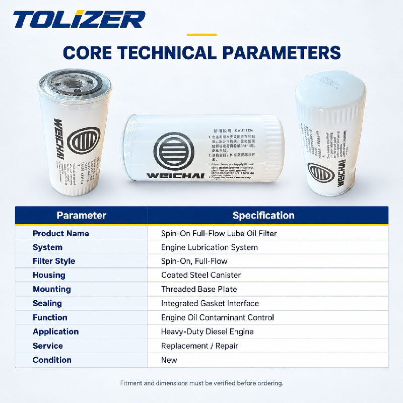 Weichai-engine-oil-filter