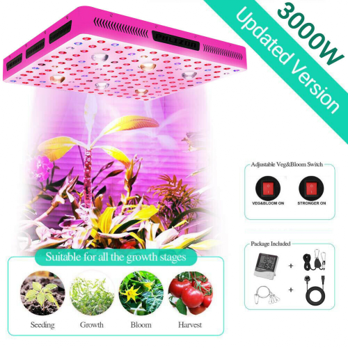 Phlizon 3000w COB Grow Light untuk Indoor