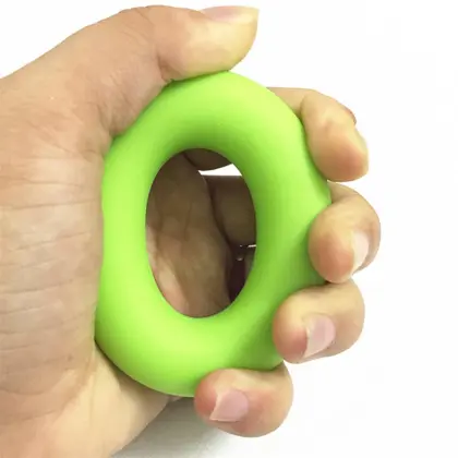 Silicone Hand Grip Exerciser for Finger Strength Training