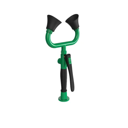 Emergency eye wash desktop green