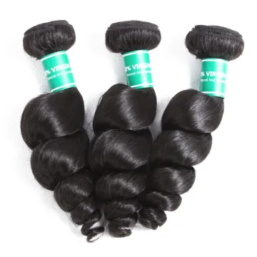 Brazilian Hair Human Hair Bundles Wholesale Loose Wave from Brazil,loose Wave Virgin Brazilian Hair Extension, Mink 8-30inch