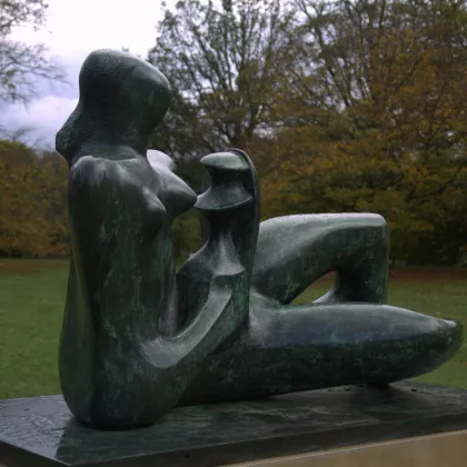 Home decor bronze abstract sculpture