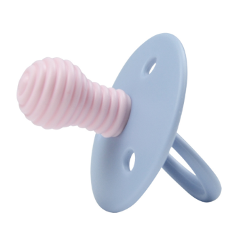 Silicone borracha dummy thread dentição mamilos