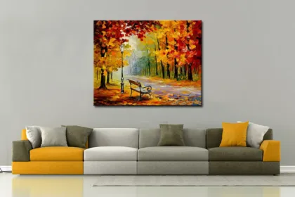 Landscape Oil Painting / Modern Landscape Art (LA1-003)