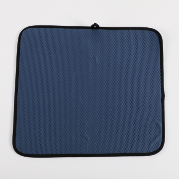 Elegant Royal Blue Drying Mat for Kitchen Use
