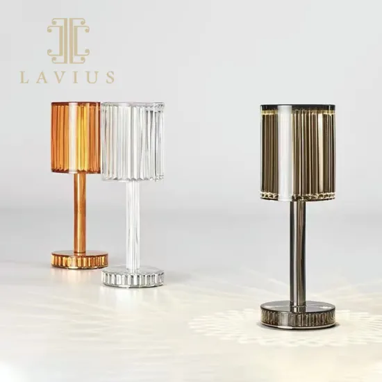 Reflected Battery Powerd Cordless Rechargeable Table Lamp