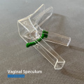 Dilatador de especulum vaginal dispositable médico