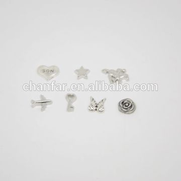 DIY floating alloy little charm fit for glass locket