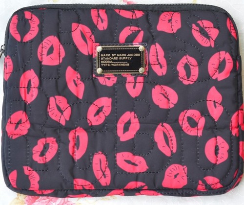 Red Lip Design of 2014 Polyester Cosmetic Bag