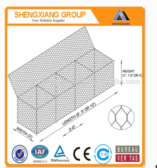 Gabion Stone Basket Prices