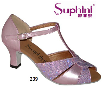 Woman Thick Heel Shoes Pink Lovely Wholesale Shoes
