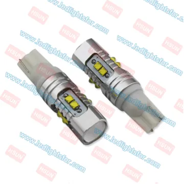 Top quality T10 50 Watt Canbus 194 high power led canbus t10 indicator lamp