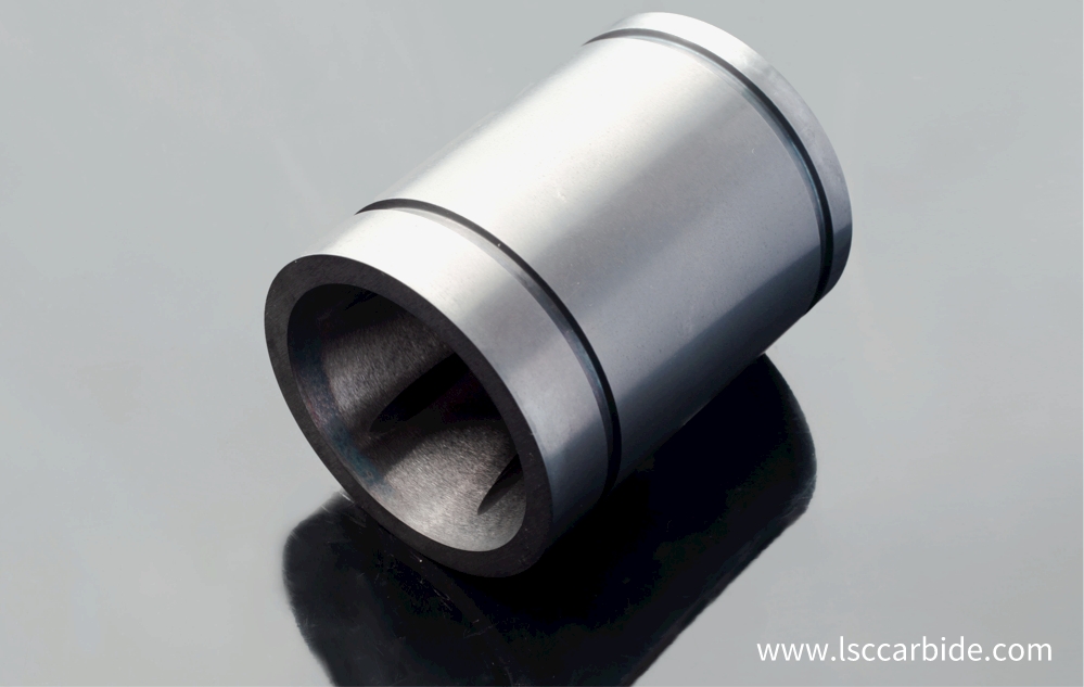 Corrosion-resistant tungsten carbide bushing