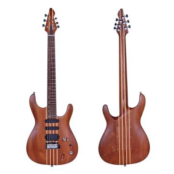 Yüksek kaliteli bağlı Sapele akçaağaç elektro gitar