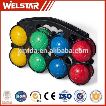 7.2cm PE customized bocce ball set