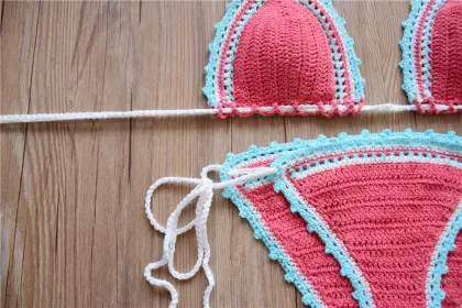 Wholesale Fashion Women Crochet Bikinis Handmade Women Bikini Swimwear