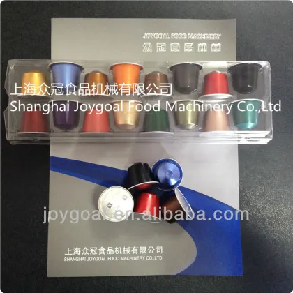 Shanghai factory price nespresso capsule cup