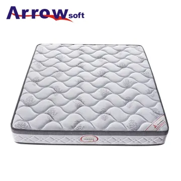 Medium Firm Natural Latex and Memory Foam 5 Zone Pocket Spring Mattress in a Box