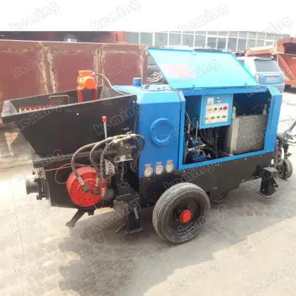 Injected Concrete Piles Concrete Wall Second Hand Concrete Pump