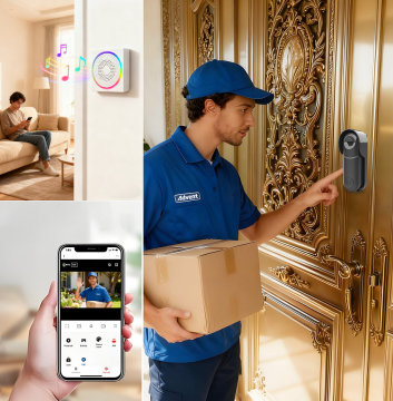 wifi video doorbell camera wireless smart doorbell