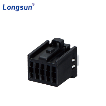 10 Pin Female PA66 Auto Electric Wire Connector 15329073