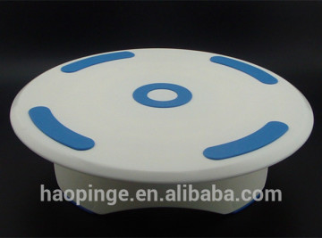 3 Colors 30cm Popular plastic cake decorating turntable