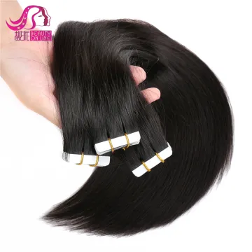 Wholesale 9A Russian Remy Tape Hair Extensions Double Drawn Tape In Hair Extensions Virgin Human Tape Hair