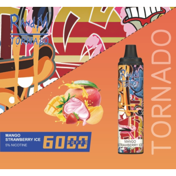 RandM Tornado 6000 puffs with Mesh Coil