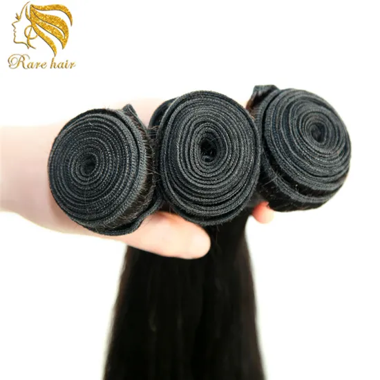 wholesale human virgin straight hair extension weave vendors cuticle aligned raw indian hair bundle
