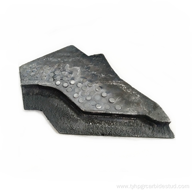 tungsten carbide lower wear plate for vsi crusher