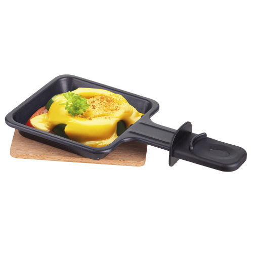 Raclette grill and fondue set for 12 persons