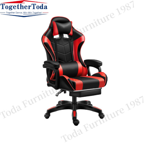 Computer Custom Adjustable Swivel PU Leather Gaming Chairs