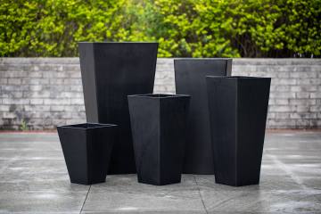 Sleek Long Rectangular Planter Pot