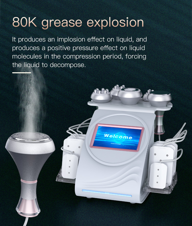 cavitation machine 80k laser lipo