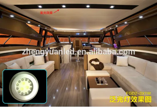 12v boat white light bulbs LED boat light kit for ceiling