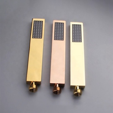 High Quality Brass Handheld Shower Faucet Accessories - Square Design Hot Sale