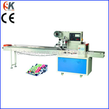 bakery snacks pillow bag packing machine