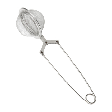 Stainless Steel Sphere Mesh Ball Shape Tea Infuser with Handle