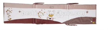 220gsm interlock 40*180cm baby bed around baby planpen