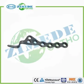 Clavicular hook compression plate titanium large fragment plate