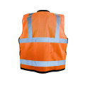 Оптовая индивидуальная логотип высокая видимость отражающая защитная жилет
