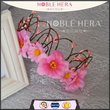 wholesale wedding hair accessories artificial flower crown