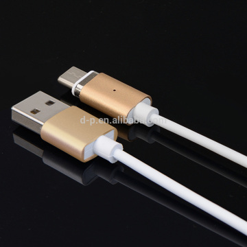 popular mobile phone accessories products PVC rose color type c phone usb cable magnetic charging cable
